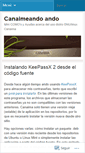 Mobile Screenshot of canaimeando.wordpress.com