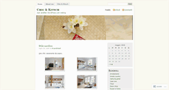 Desktop Screenshot of chicandkitsch.wordpress.com