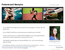 Tablet Screenshot of feldenkraismemphis.wordpress.com