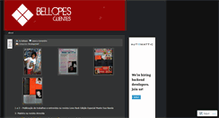 Desktop Screenshot of bellopes.wordpress.com