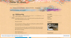 Desktop Screenshot of estherstjames.wordpress.com