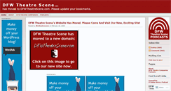 Desktop Screenshot of dfwtheatrescene.wordpress.com