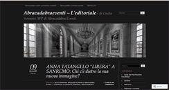 Desktop Screenshot of abracadabraeventi.wordpress.com