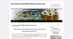 Desktop Screenshot of caraampuhuntukmenuntaskanasamurat.wordpress.com