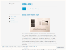 Tablet Screenshot of leehassall.wordpress.com