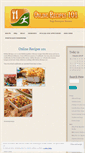 Mobile Screenshot of onlinerecipes101.wordpress.com