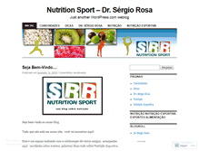 Tablet Screenshot of nutritionsport01.wordpress.com