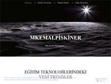 Tablet Screenshot of mkemalpiskiner.wordpress.com