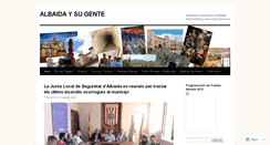 Desktop Screenshot of albaidaysugente.wordpress.com