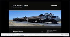 Desktop Screenshot of fojoadventures.wordpress.com