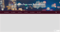 Desktop Screenshot of beaum.wordpress.com