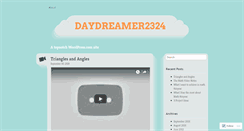 Desktop Screenshot of daydreamer2324.wordpress.com