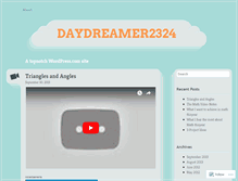 Tablet Screenshot of daydreamer2324.wordpress.com