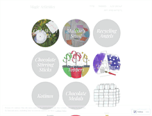 Tablet Screenshot of magicactivities.wordpress.com