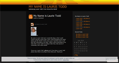 Desktop Screenshot of laurietodd.wordpress.com