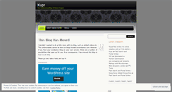 Desktop Screenshot of kupr.wordpress.com