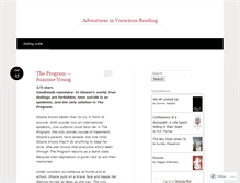 Tablet Screenshot of bisforbibliophile.wordpress.com