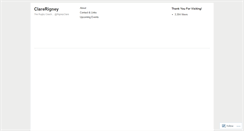 Desktop Screenshot of clarerigney.wordpress.com
