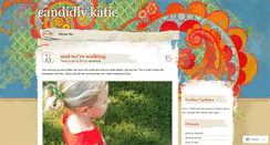 Desktop Screenshot of candidlykatie.wordpress.com