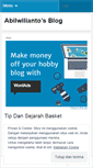 Mobile Screenshot of abilwilianto.wordpress.com