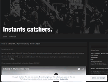 Tablet Screenshot of instantscatchers.wordpress.com