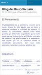 Mobile Screenshot of maurolara.wordpress.com