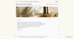 Desktop Screenshot of dragonofthenorth.wordpress.com