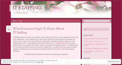 Desktop Screenshot of itstaffingatlanta.wordpress.com