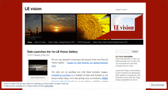 Desktop Screenshot of levisionimages.wordpress.com