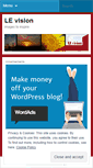 Mobile Screenshot of levisionimages.wordpress.com