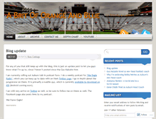 Tablet Screenshot of abritoforangeandblue.wordpress.com
