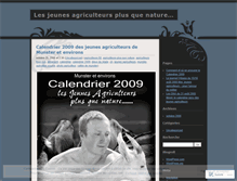 Tablet Screenshot of jeunesagriculteursmunster.wordpress.com
