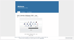 Desktop Screenshot of mininova.wordpress.com
