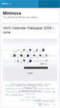 Mobile Screenshot of mininova.wordpress.com