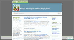 Desktop Screenshot of pbsblog.wordpress.com