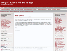 Tablet Screenshot of positivepassage.wordpress.com