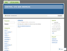 Tablet Screenshot of centralgtasanandreas.wordpress.com