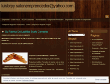 Tablet Screenshot of luisbrpy.wordpress.com