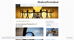 Desktop Screenshot of modernperiodical.wordpress.com