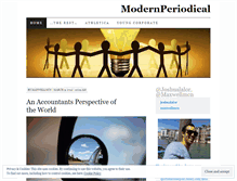 Tablet Screenshot of modernperiodical.wordpress.com