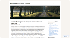 Desktop Screenshot of chinawooddoorscowan.wordpress.com