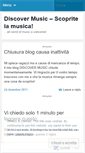 Mobile Screenshot of discovermusix.wordpress.com
