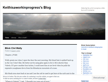 Tablet Screenshot of keithisaworkinprogress.wordpress.com