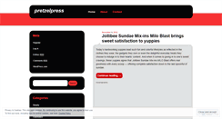 Desktop Screenshot of pretzelpress.wordpress.com