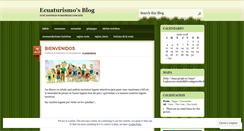 Desktop Screenshot of ecuaturismo.wordpress.com