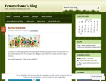 Tablet Screenshot of ecuaturismo.wordpress.com