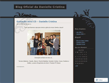 Tablet Screenshot of daniellecristina.wordpress.com
