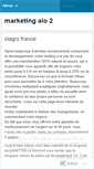 Mobile Screenshot of marketingaio2.wordpress.com
