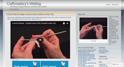 Desktop Screenshot of craftmastery.wordpress.com