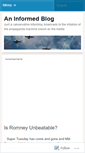 Mobile Screenshot of aninformedmind.wordpress.com